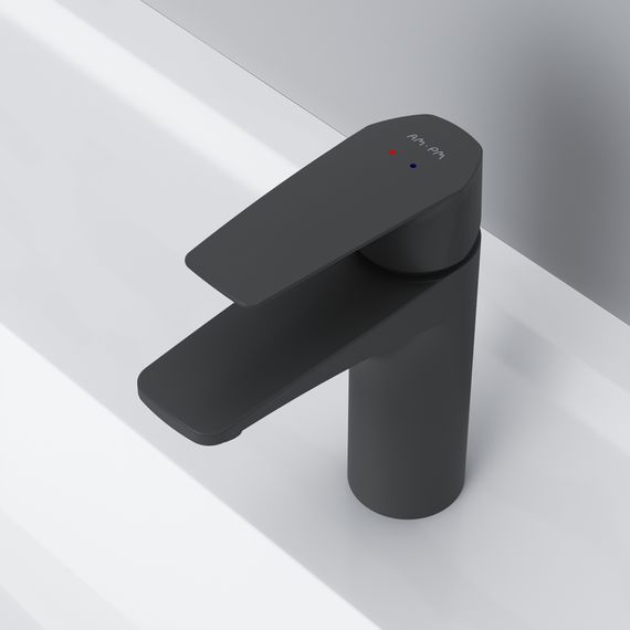 Змішувач для раковини AM.PM Gem чорний F90E02122 | Зображення 5