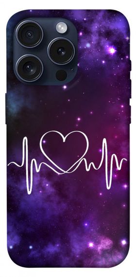 Чохол з картинкою Кардіограма для Apple iPhone 15 Pro (6.1")