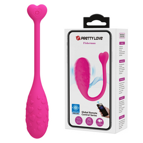 Віброяйце кероване смартфоном Pretty Love - Fisherman Pink Mobile APP, BI-300016HP sexstyle