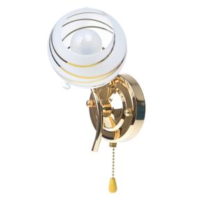 Бра настенное накладное с выключателем классическое LK-245W/1 E14 FG