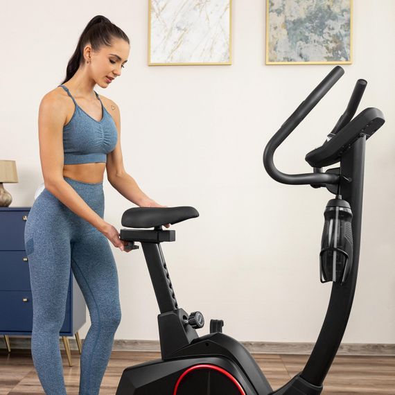 Велотренажер Gymtek XB4000 iConsole+ електромагнітний червоний | Зображення 8
