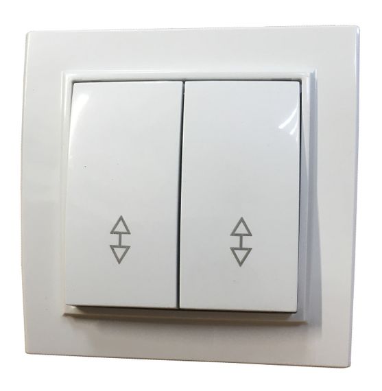 Вимикач внутрішній установки 2-кл. прохідний білий IP20 Malta Ny95000949