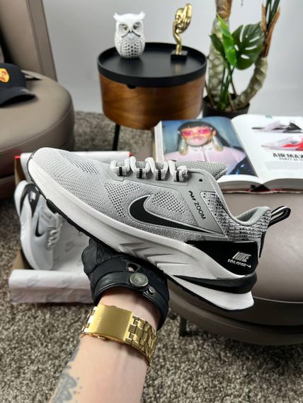 Чоловічі кросівки Air Zoom Light Grey Black  (текстиль) A4079 43 27,5 | Зображення 7