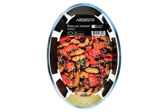 Форма для выпечки Ardesto BlaСk Mars AR-2403-BG 2.4 л 6.5х21х30 см | Зображення 1