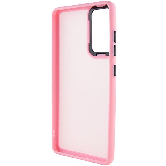 Чехол TPU+PC Lyon Frosted для Motorola Moto G22 Pink | Зображення 2