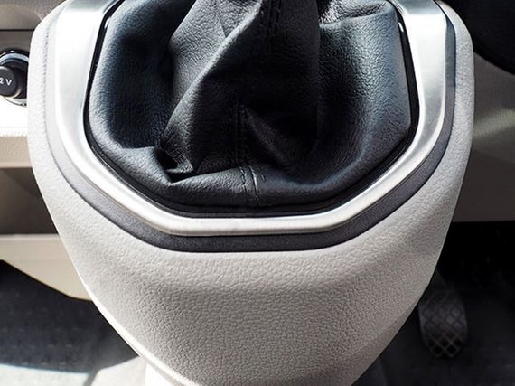 Окантовка ручки КПП (нерж) Глянсова для Volkswagen T6 2015-2024, рр | Зображення 1