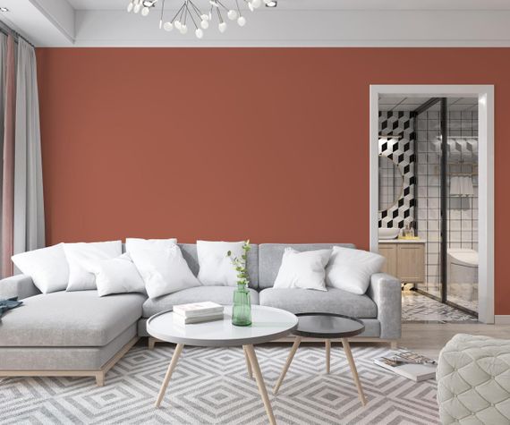 Краска Интерьерная Латексная Skyline 3040-Y70R Глина 1л | Зображення 2