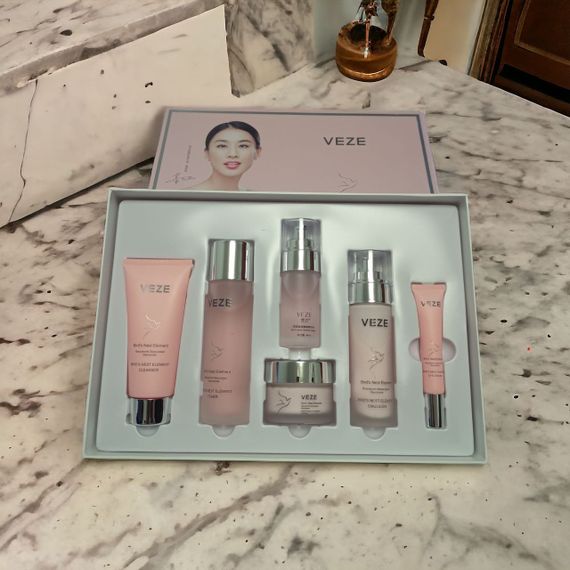 Подарунковий набір косметики для обличчя з ферментом ластівкого гнізда й ніацинамідом Veze Bird's Nest | Зображення 2