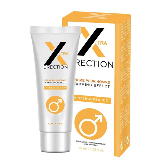 Крем для стимулирования пениса XTRA ERECTION warming gel for man, 40 ml Sex Aura