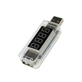 USB тестер Charger Doctor напряжения (3-7.5V) и тока (0-2.5A) White