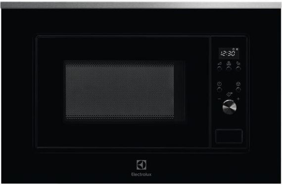 Микроволновая печь Electrolux LMS2173EMX встраиваемая 17 л/механическое управл./ черная/нерж. сталь (LMS2173EMX)