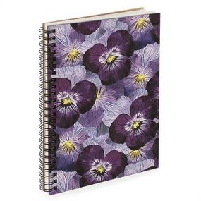 Скетчбук Анютины глазки 18x21 см (BDP_FFL001)