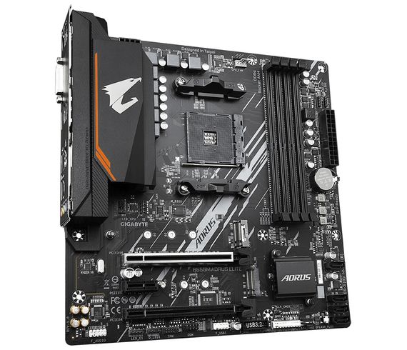 Материнская плата GIGABYTE B550M AORUS ELITE B550M_AORUS_ELITE | Зображення 3