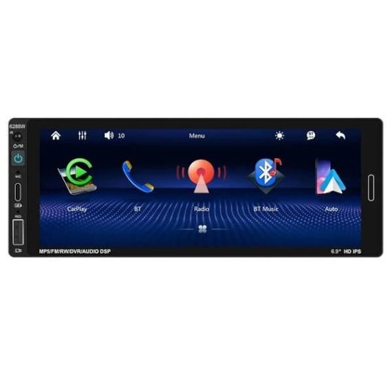 Автомагнитола универсальная 6,9 1 DIN Windows with cartplay 6288W