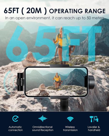 Петличный микрофон, беспроводной, hoyiours для iPhone, iPad, Plug-Play микрофон петличка для iPhone, | Зображення 2