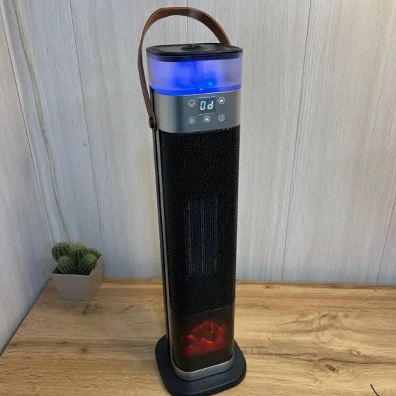 Тепловентилятор обігрівач із зволожувачем Portable Fan Heater HQN218-28QD