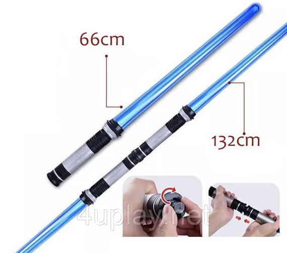 Игровой набор из 2-х Световых мечей джедаев (Звездные войны). Джедайские световые мечи, меняющие цвет | Зображення 4