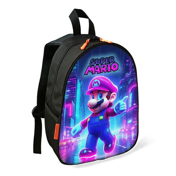 Рюкзак Супер Маріо дитячий шкільний/міський 34х27х13 см для хлопчика (02460)