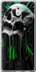Чехол на Nokia 3 Череп-часы "4100u-818-17620"