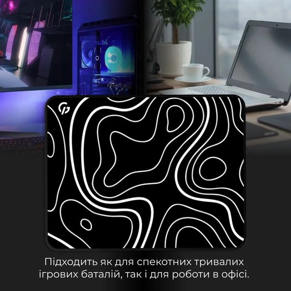 Килимок для мишки GamePro MP085AB Black (MP085AB) | Зображення 4