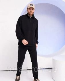 Спортивний костюм колір чорний розмір XXL FI_009527