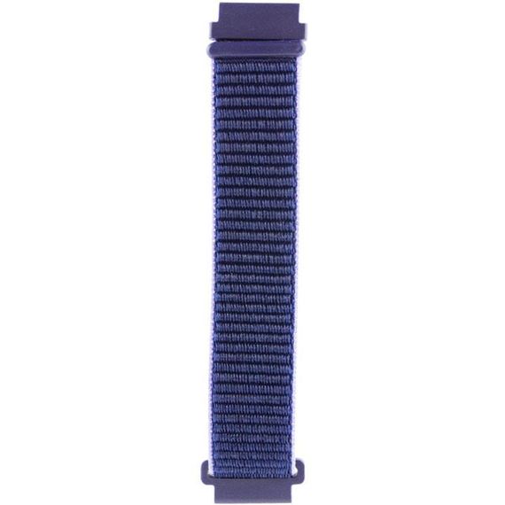 Ремешок Nylon для Smart Watch 20mm Темно-синий / Сиреневый | Зображення 2