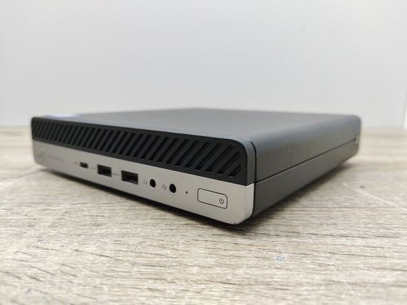 Неттоп HP ProDesk 600 G3 Desktop Mini USFF / Intel Core i5-7500T (4 ядра по 2.7 - 3.3 GHz) / 8 GB DDR4 / 240 GB SSD / Intel HD Graphics 630 / Блок живлення б/в | Зображення 2