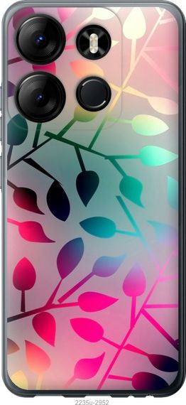 Чехол на Tecno Spark Go 2023 BF7 Листья "2235u-2952-17620"
