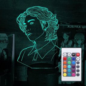Акриловый светильник-ночник с пультом 16 цветов BTS Шуга tty-n002240