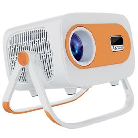 Проектор 4k Android JY325 White / Orange