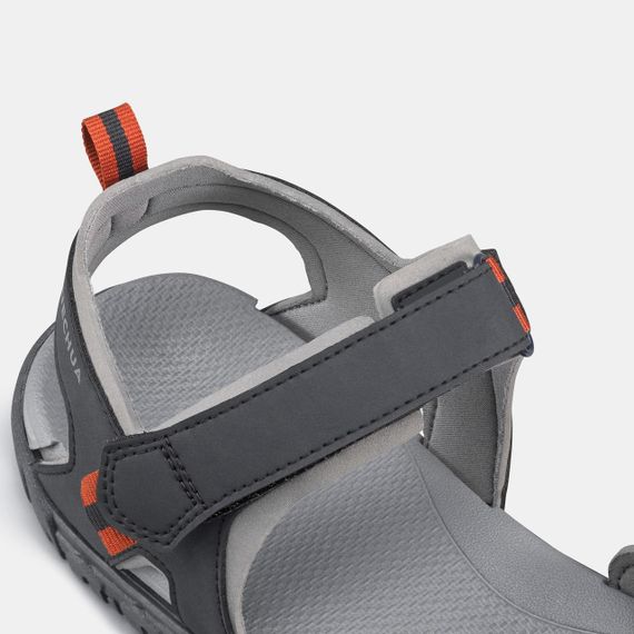 Сандалі чоловічі NH100 для туризму сірі/помаранчеві - EU40 UA40 | Зображення 7