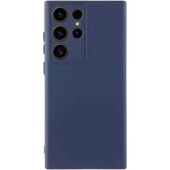 Чехол Silicone Cover Ummi Lakshmi Full Camera (AA) для Samsung Galaxy S25 Ultra Синий / Midnight Blue