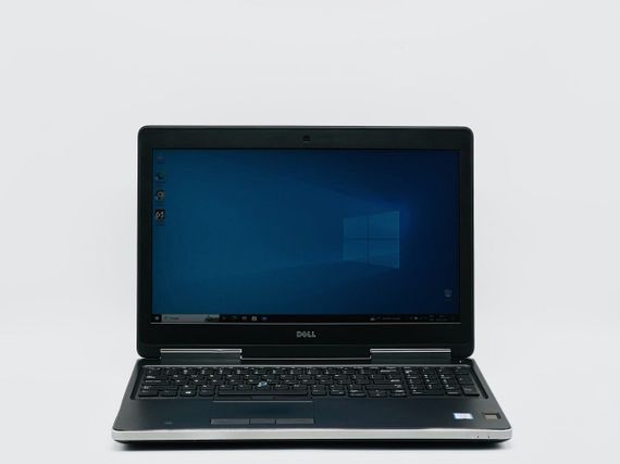 Мобільна робоча станція Dell Precision 7510 / 15.6" (1920x1080) IPS / Intel Xeon E3-1505M v5 (4 (8) ядра по 2.8 - 3.7 GHz) / 16 GB DDR4 / 240 GB SSD / nVidia Quadro M1000M, 2 GB GDDR5, 128-bit / WebCam б/в | Зображення 1