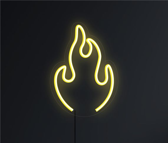 Неоновий світильник Вогник 140х190 acr-n000053 | Зображення 2