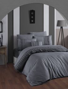 Постельное белье First Choice Moonlight V.I.P 200x220 Mona Gri