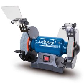 Верстат точильний Scheppach SM200AL (500 Вт, 200 мм, 2850 об/хв, 13.5 кг)
