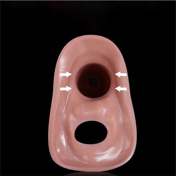 Насадка для увеличения на пенис и мошонку 13,5 см | Зображення 2