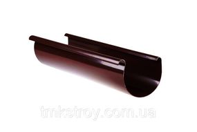 Желоб водосточной системы Profil (Профиль) 3м коричневый, 90/75