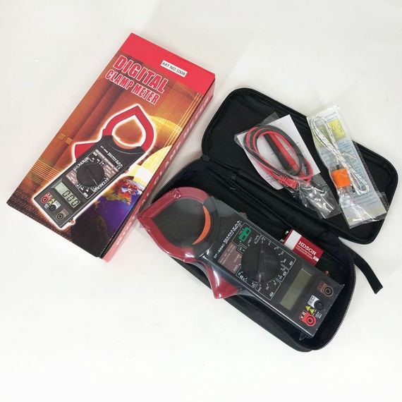 Цифровий Мультиметр DT 266C DIGITAL Токові кліщі мультитестер тестер, Тестер BQ-353 для електрика | Зображення 9