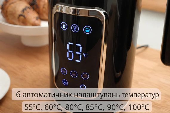 Электрочайник ZELMER ZCK8065 1.7 л черный | Зображення 2