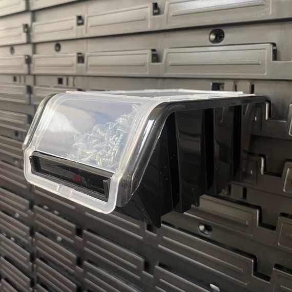 Ємність для зберігання з кришкою, чорний, 195x120x90, TRUCK PLUS, KTR20F-S411, Kistenberg | Зображення 2