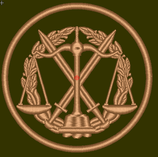 Шеврон Юридичний департамент Міністерства оборони України Юридична служба Збройних Сил України | Зображення 5