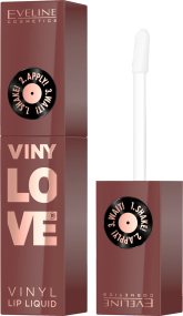Косметика EVELINE Vinylove вінілова помада, 4 мл 07 Nudy