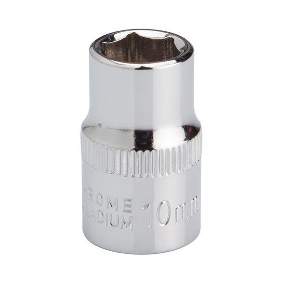 Головка шестигранна STORM 3/8", 10 мм, Cr-V INTERTOOL ET-0410 | Зображення 1