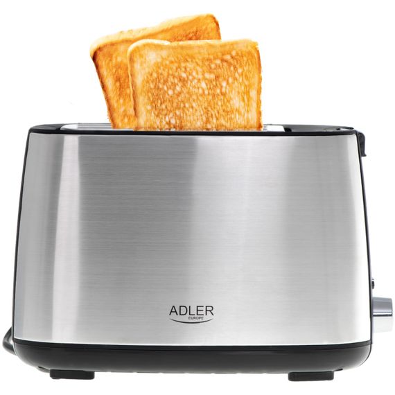 Тостер Adler AD 3214 900Вт/ 2 відділення/7 режимів підсмажування/розморожування/підігрів булочок | Зображення 8