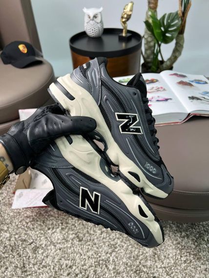 Мужские кроссовки New 1000 Dark Grey Black весна / літо / осінь А3624 44 28 см | Зображення 4