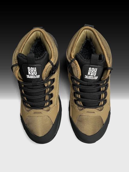 Кросівки зимові The North Face x SOUKUU Glenclyffe Fur Coyote Black захист від морозу, ідеально зимовий прорив сезону A4851 46 29- 29.5 см | Зображення 3