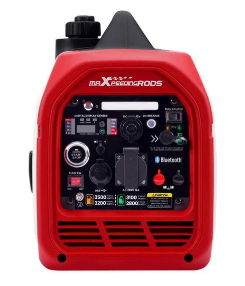 Генератор інверторний MaXpeedingRods 3.5 кВт Електричний старт/Дистанційний старт з телефону/Ручний стартер MXR4000 GT | Зображення 3