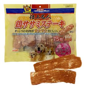 Лакомство для собак DoggyMan Chicken Steak With Collagen 360 гр