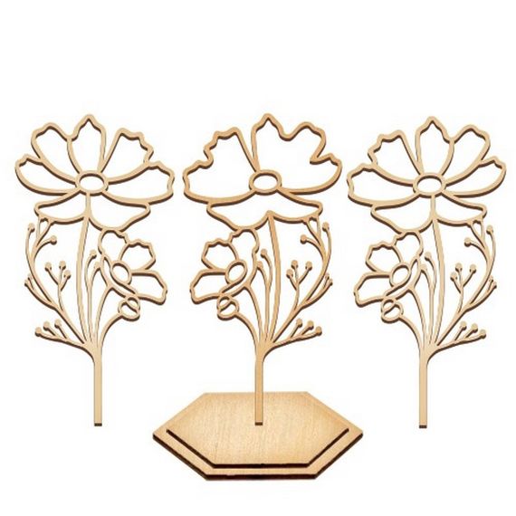 Набір для вітражного живопису за номерами "Пелюстки літа" FDSGK-016 | Зображення 2